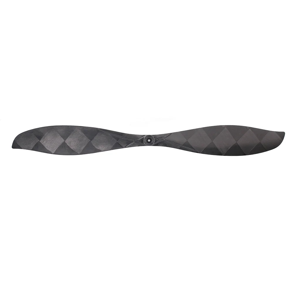 T-Motor FS10X3.1 Carbon Propeller, T-Motor FS10X3.1 carbon fiber two-blade propeller with glossy weave finish and center mounting hole