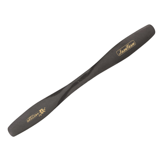 T-Motor FS8040 F3P 4D Carbon Propeller, T-Motor FS8040 carbon propeller with matte black finish and gold Jade Team and T-Motor logos