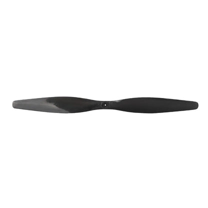 T-Motor 9-inch carbon fiber two-blade fixed-wing propeller in black with a central mounting hub