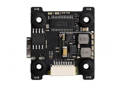 T-Motor H7 Mini flight controller board with four mounting holes and a bottom JST connector