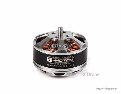 T-Motor Navigator Series MN3508-29 KV380 brushless outrunner motor with exposed copper windings