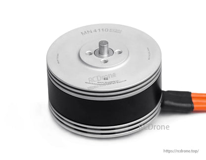 T-Motor MN4110 KV320 brushless outrunner motor with top-mount shaft and three-wire lead