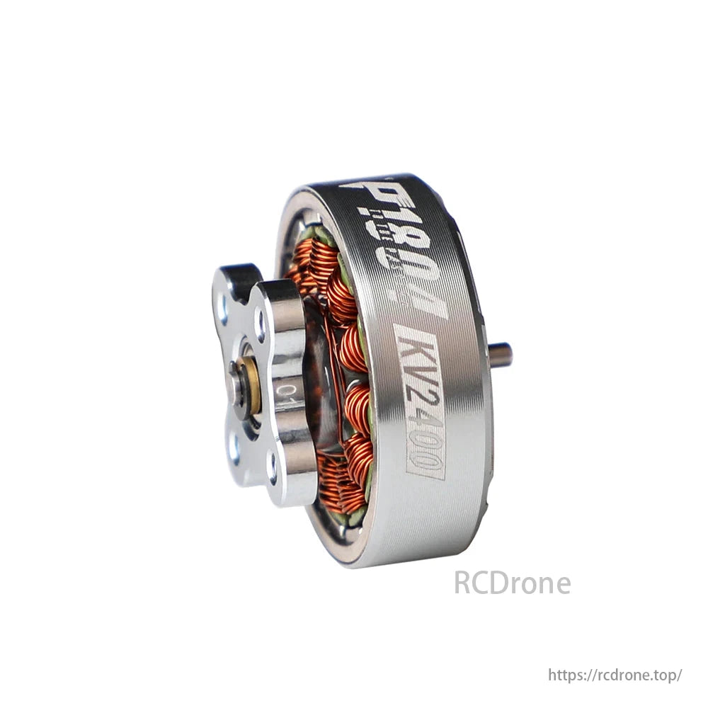 T-Motor P1804 2400KV brushless motor, 1.5mm/5mm shaft, ideal for 3-4 inch FPV drones.