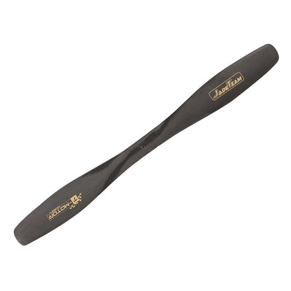 T-Motor T-Hobby BPP T8040 4D Carbon Propeller, T-Motor T-Hobby BPP T8040 carbon propeller blade in black with gold JadeTeam and T-Motor logos