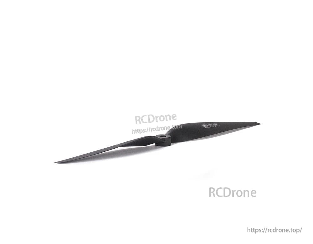 T-Motor T12*6 Black CW Fixed-Wing Propeller, Black T-Motor T12*6 CW fixed-wing propeller with two-blade design and center mounting hub