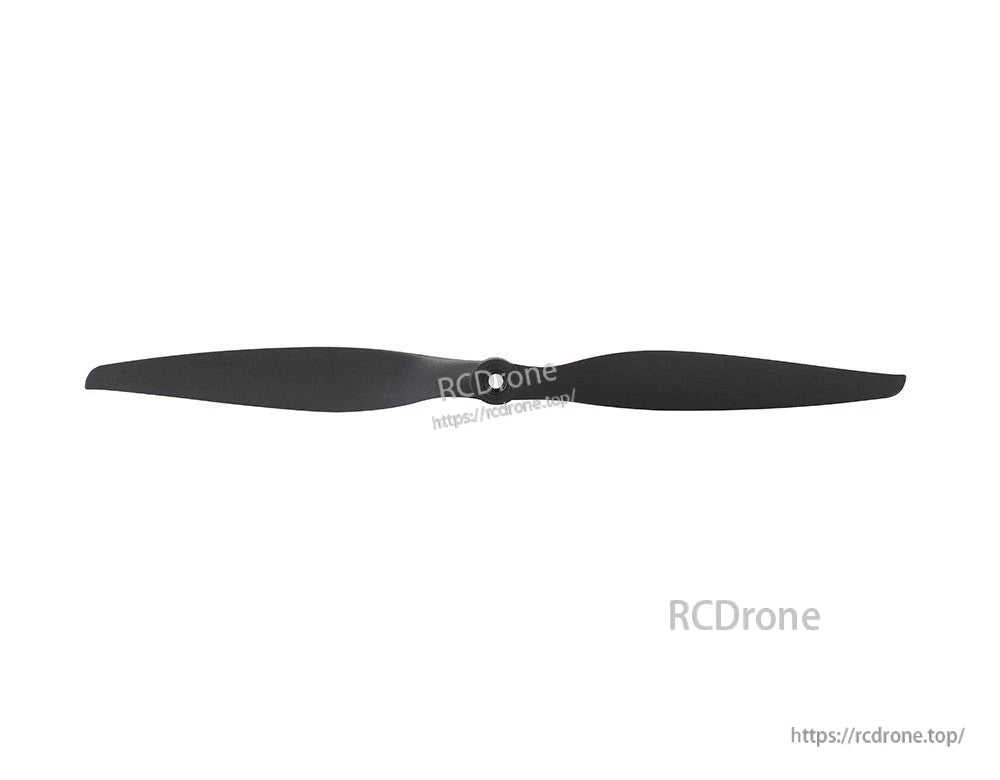 T-Motor T12*6 Black CW Fixed-Wing Propeller, T-Motor T12x6 black CW two-blade fixed-wing propeller with center mounting hub