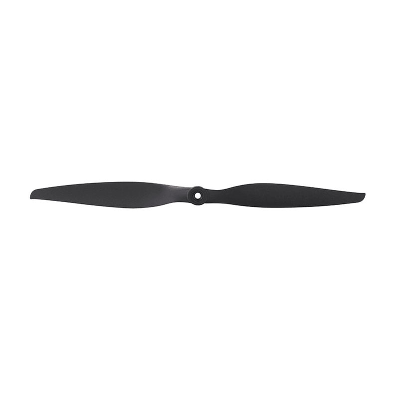 T-Motor T13X6.5 Black Propeller, T-Motor T13X6.5 black two-blade propeller with central mounting hub and smooth low-profile blades