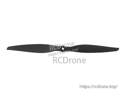 T-Motor T17X10 Black Carbon Polymer Propeller, T-Motor T17X10 black two-blade carbon polymer propeller with central mounting hub