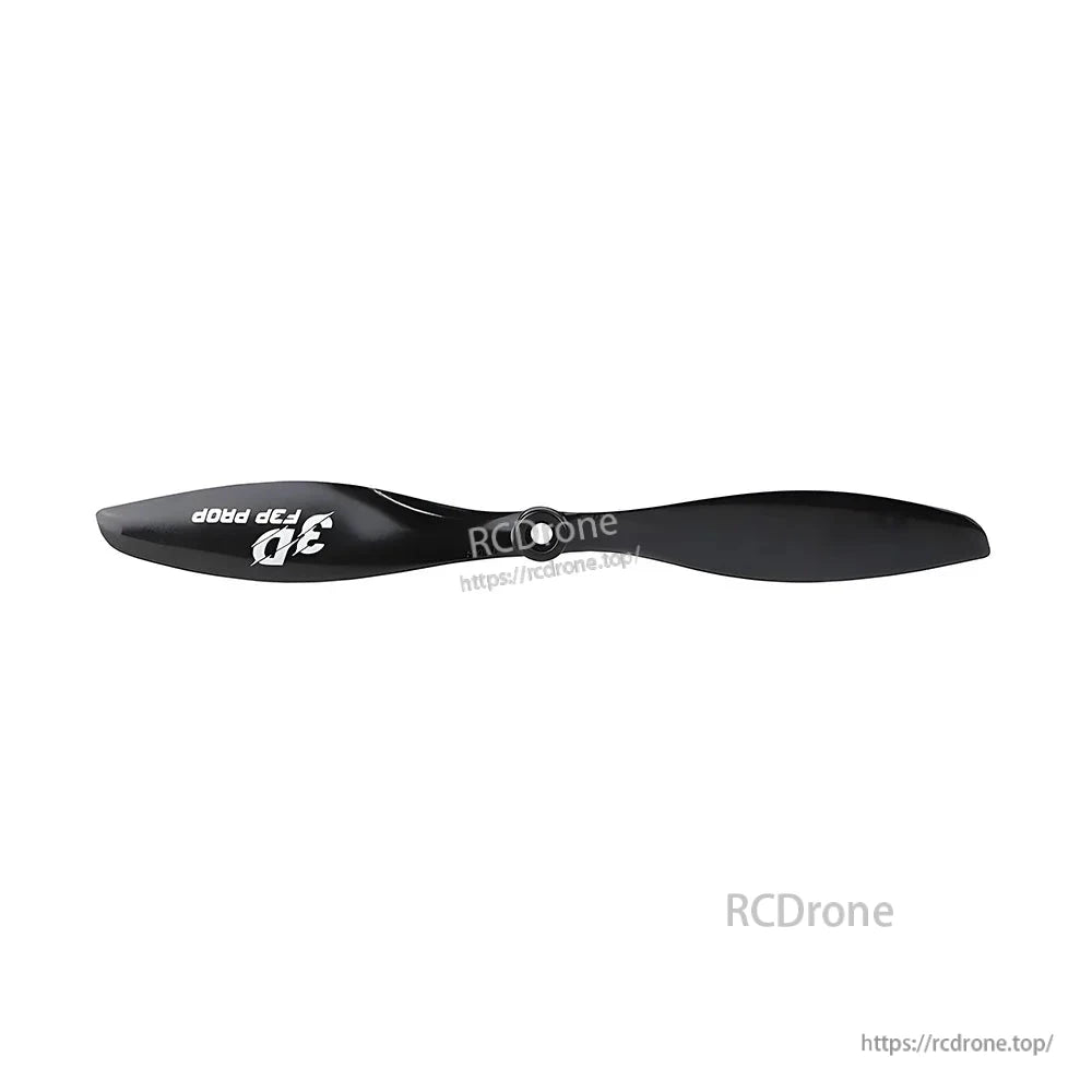T-Motor T8044 PRO Propeller, T-Motor T8044 PRO black 2-blade drone propeller with low-profile hub and tapered blades