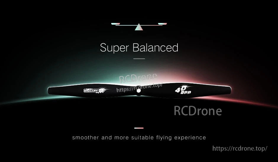 T-Motor T8542 F3P 4D Airplane Propeller, T-Motor T8542 two-blade airplane propeller with center hub hole, labeled “4D BPP” and “Super Balanced”.