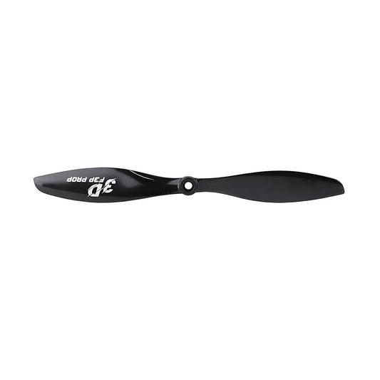T-Motor T9048 PRO Polymer Carbon Propeller, Black two-blade T-Motor T9048 PRO polymer carbon drone propeller with center mounting hole
