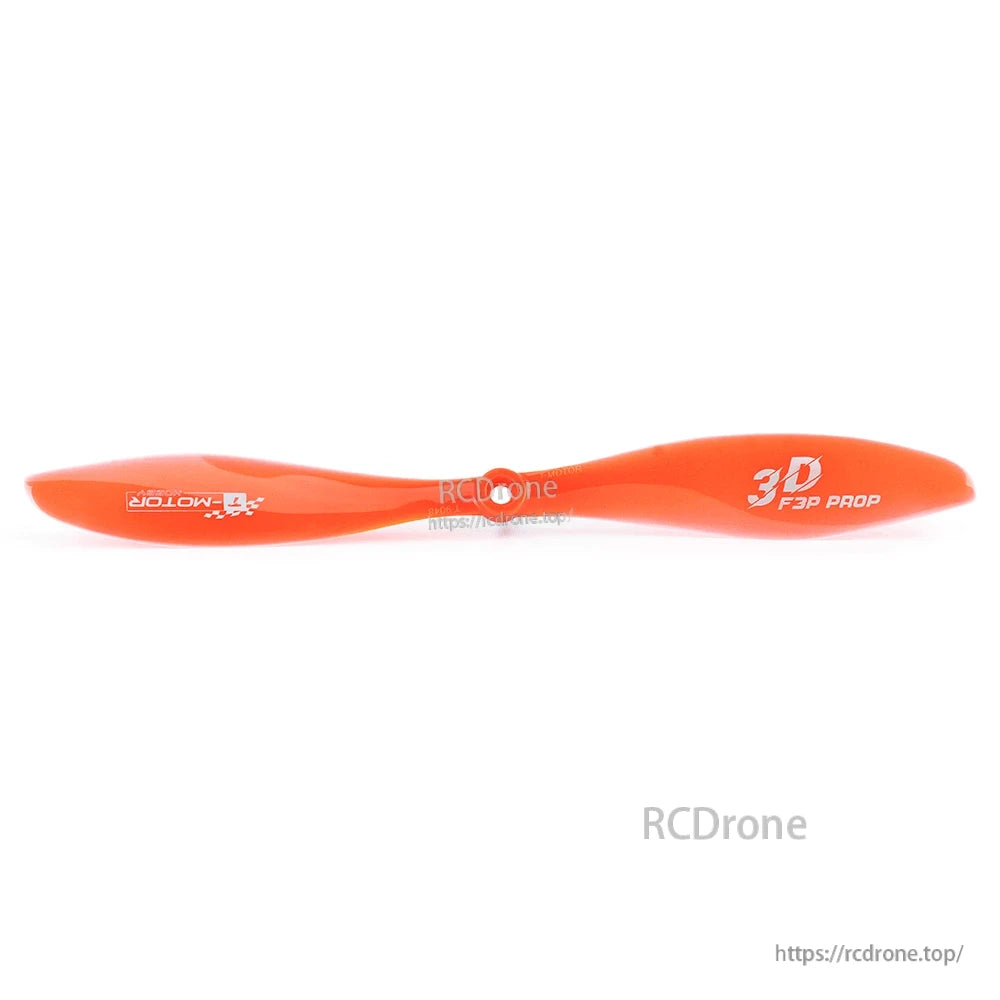 T-Motor T9048 Plastic Propeller, Orange T-Motor 3D F3P two-blade plastic propeller for indoor fixed-wing planes, 9x4.8 size