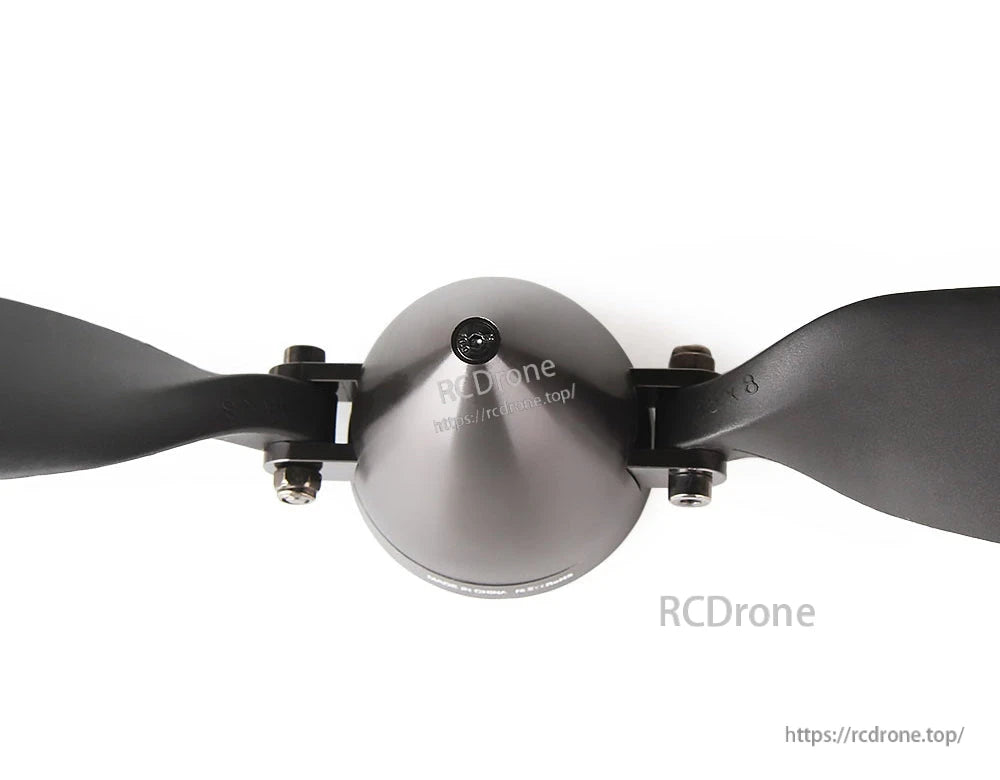 T-Motor TF16x8 folding propeller with central hub, two black blades, and bolt-on mounting hardware