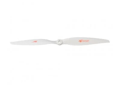 White T-Motor TS12X6 12-inch two-blade fixed-wing propeller with central hub and red logo