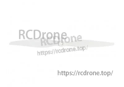 White T-Motor TS12X6 fixed-wing propeller with two-blade design, 12 inch diameter and 6 inch pitch