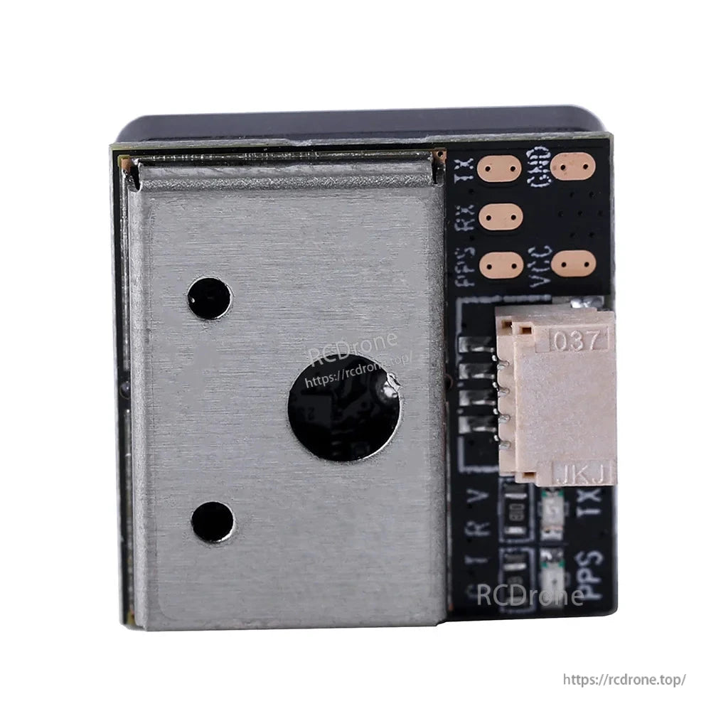 T-Motor UBLOX M10 GPS module board with metal shielded receiver can and small connector socket