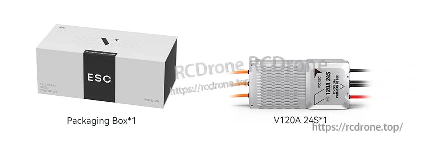 V120A 24S packing list