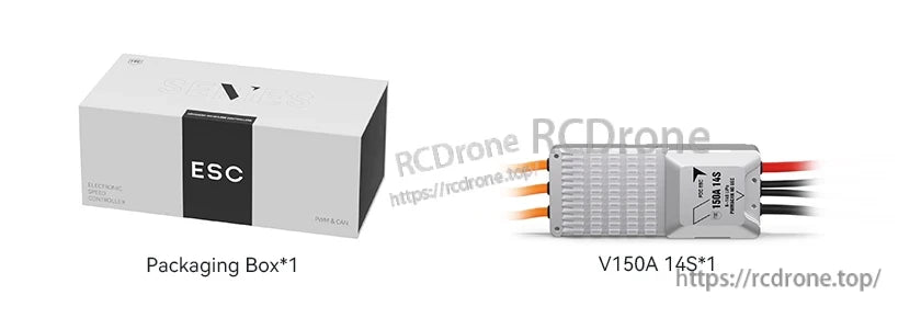 V150A 14S packing list image