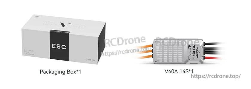 V40A 14S packing list