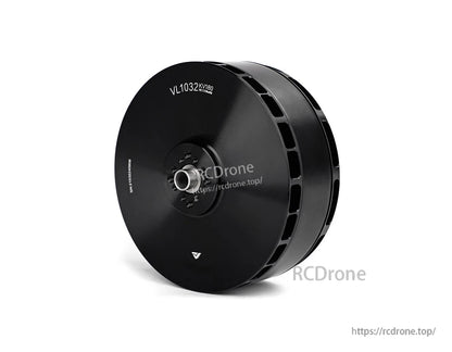 T-Motor VL1032 KV180 black brushless outrunner motor with vented housing and center shaft for cargo drones