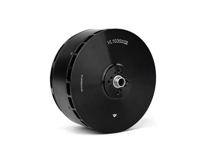 T-Motor VL1035 KV150 black brushless motor with vented housing and central mounting hub