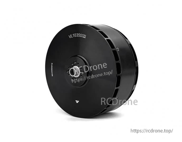 T-Motor VL1035 KV150 black drone motor with vented side housing and central mounting hub