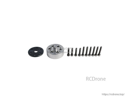 T-Motor aluminum motor mount adapter kit with round plate and mounting screws