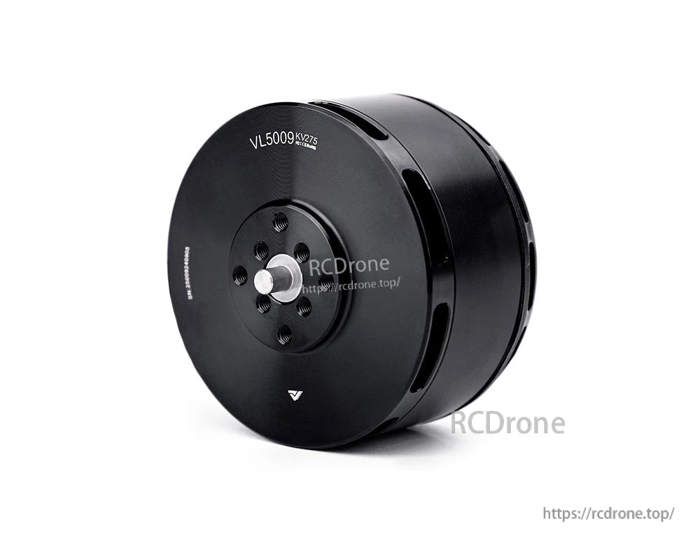 T-Motor VL5009 KV275 black brushless drone motor with central shaft and multi-hole mounting face
