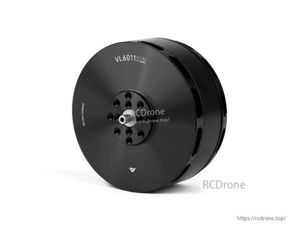 Black T-Motor VL6011 KV180 brushless drone motor with slotted housing and central mounting hub