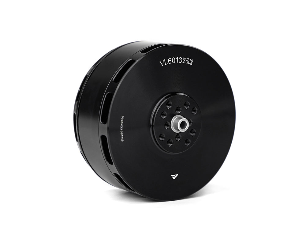 Black T-Motor VL6013 KV210 brushless drone motor with vented housing and central mounting hub