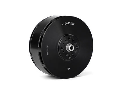 T-Motor VL7015 KV190 brushless UAV motor in black with central shaft and multi-hole mounting face