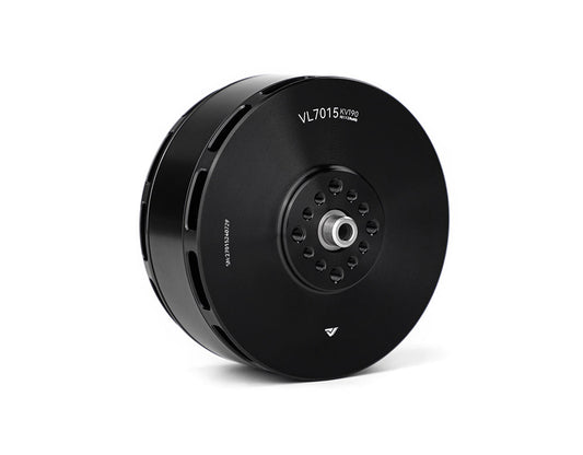 T-Motor VL7015 KV190 brushless UAV motor in black with central shaft and multi-hole mounting face