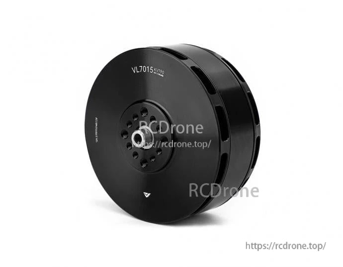 T-Motor VL7015 KV190 UAV brushless motor with black vented housing and front mounting hole pattern