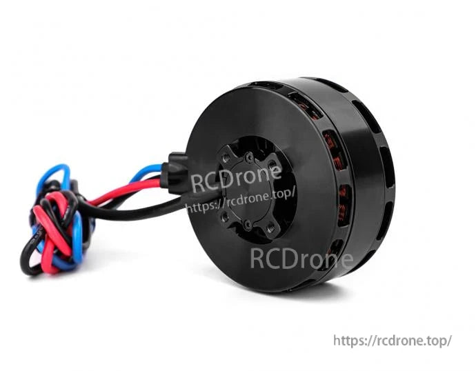 T-Motor VL7015 KV190 brushless UAV motor with black cylindrical housing and red, black, and blue wires
