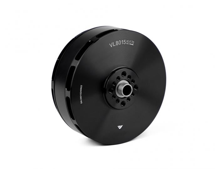 T-Motor VL8015 KV170 black brushless motor with large enclosed housing and central mounting hub