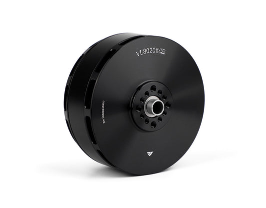 T-Motor VL8020 KV170 black brushless motor with central mounting hub and vented housing