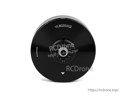 T-Motor VL8020 KV170 brushless drone motor, black round housing with central mounting holes