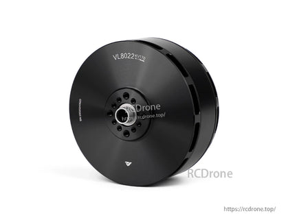 T-Motor VL8022 KV170 brushless drone motor in black with vented housing and central mounting holes