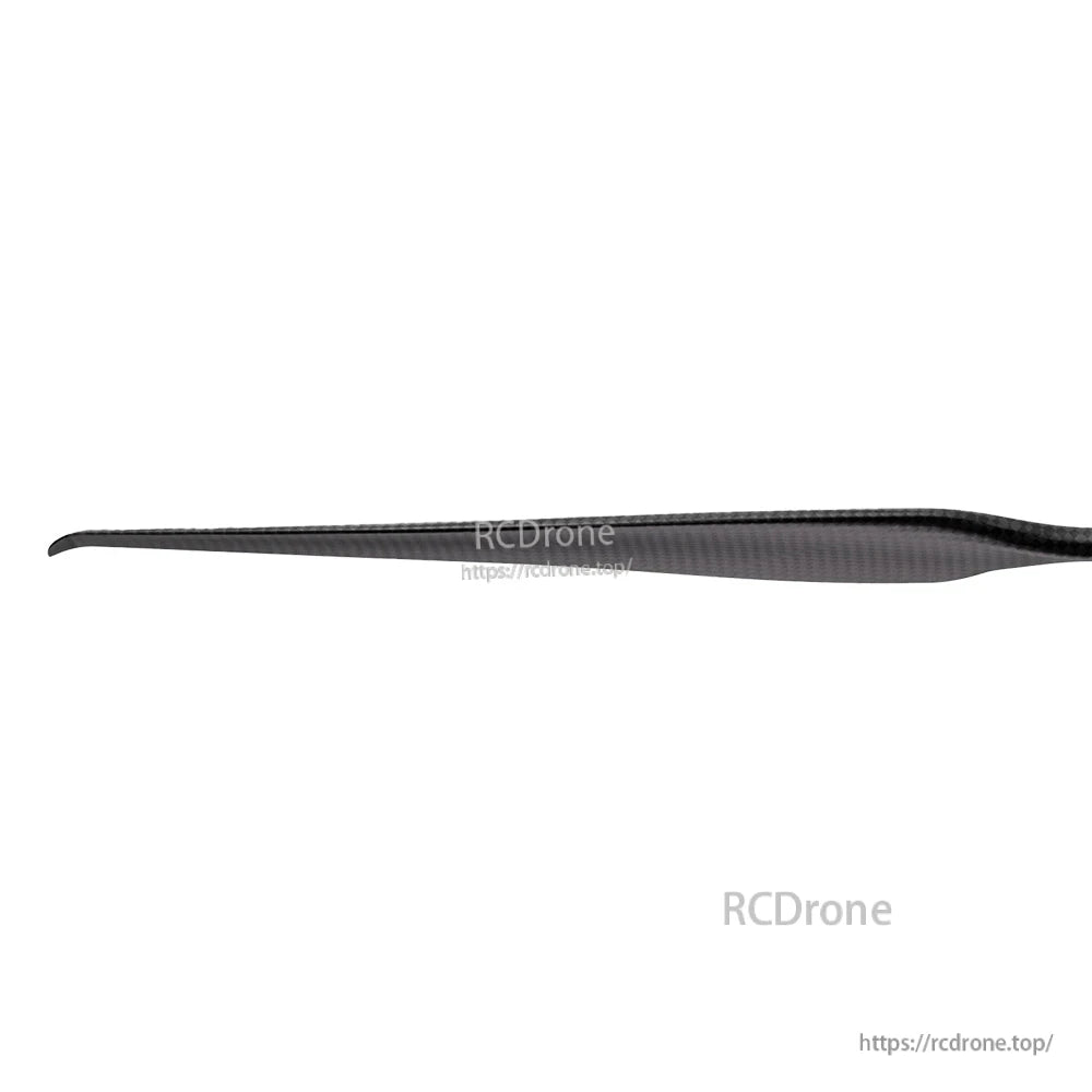 T-Motor VZ16x6.5 16in Propeller, T-Motor VZ16x6.5 16-inch drone propeller with a slim carbon-fiber-style blade, side profile view