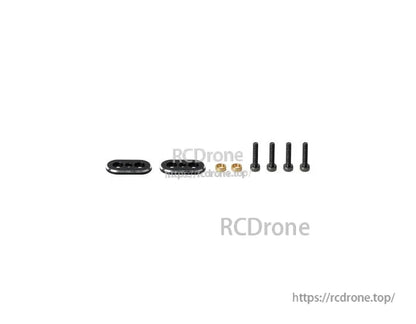 T-Motor VZ16x6.5 16in Propeller, Mounting hardware set with oval adapter plate, brass insert, and four screws for T-Motor VZ16x6.5 propeller