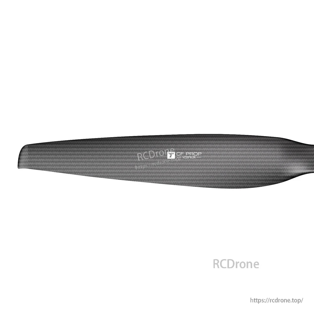 T-Motor VZ20x8.2 20in VTOL Propeller, T-Motor VZ20x8.2 carbon fiber VTOL propeller blade with CF PROP VZ20*8.2R marking
