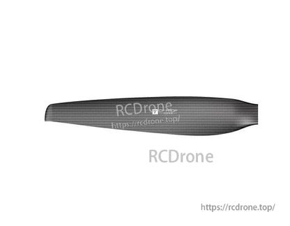 T-Motor VZ20x8.2 20in VTOL Propeller, T-Motor VZ20x8.2 20-inch VTOL carbon fiber propeller blade, black finish with a slim aerodynamic profile
