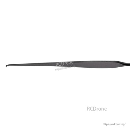 T-Motor VZ22x7.4 22-inch matte carbon fiber composite VTOL UAV propeller blade, side profile view