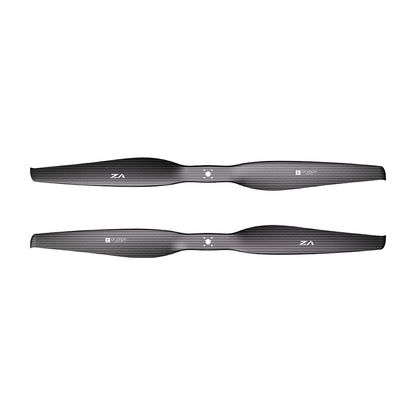 T-Motor VZ26x9.5 26in PMI Carbon VTOL Propeller, T-Motor VZ26x9.5 26-inch carbon VTOL propeller set with flange-mount hub and center bolt hole pattern