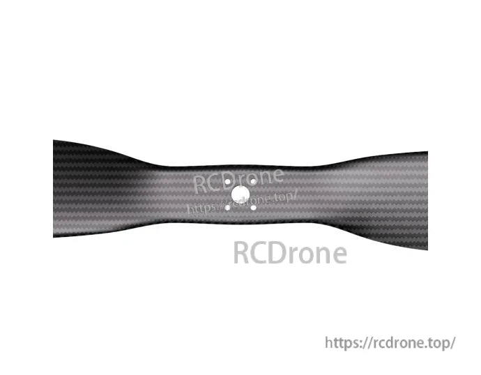 T-Motor VZ26x9.5 26in PMI Carbon VTOL Propeller, T-Motor VZ26x9.5 carbon fiber VTOL propeller hub with flange mount, center hole and four bolt holes