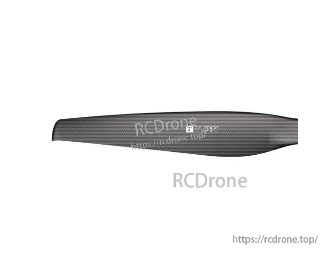 T-Motor VZ29x11 29x11in matte carbon fiber VTOL propeller blade with woven carbon finish