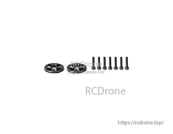 Flange mount hub plate with mounting screws for T-Motor 32-inch VTOL propeller