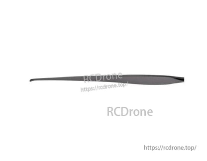T-Motor VZ41.5x15.2 41.5in VTOL Propeller, Side view of T-Motor VZ41.5x15.2 41.5-inch VTOL propeller blade with a slim carbon-fiber style profile