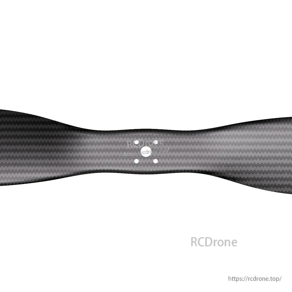 T-Motor VZ42x16.5 VTOL Propeller, Carbon fiber VTOL drone propeller with three-hole mounting hub and woven finish