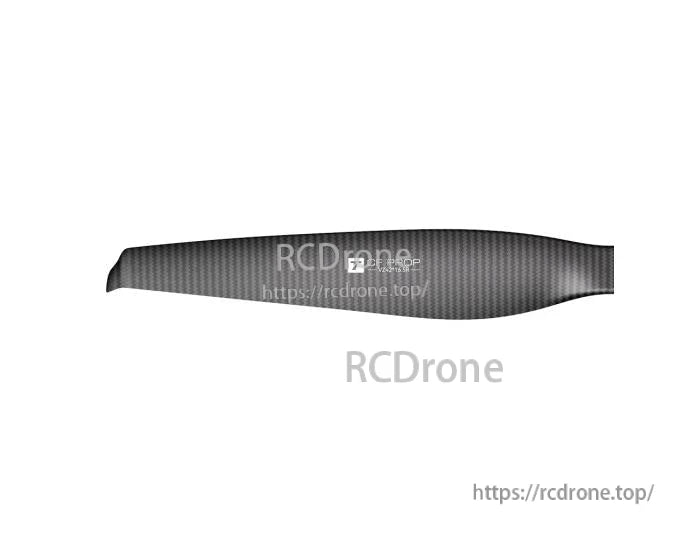 T-Motor VZ42x16.5 VTOL Propeller, T-Motor VZ42x16.5 carbon fiber VTOL propeller blade with woven finish and printed hub markings